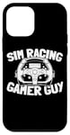 Coque pour iPhone 12 mini Sim Racer Simulation De Course - Gamer Sim Racing