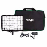 Ledgo E268 Bi-Color Kit + Egg Crate + Bag