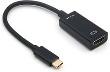 Adaptateur USB C vers HDMI 4K, Adaptateur Thunderbolt 3 vers HDMI Câble Adaptateur USB Type C vers HDMI