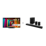 LG 55" UT91 – 4K LED TV + LG S70TR 5.1.1 Soundbar Dolby Atmos -tuotepaketti