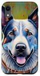 Coque pour iPhone XR Australian Blue Heeler Dad Propriétaires de chiens de bétail australiens