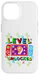 Coque pour iPhone 14 Jeu vidéo Birthday Gamer 1Years Level Up Birthday Boy