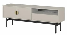 Selsey Meuble TV, Engineered Wood, Taupe (Gris-Beige), 154 cm Largeur