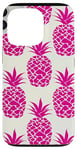 Coque pour iPhone 13 Pro Festive Tropical Ananas Coque de téléphone Motif Noël