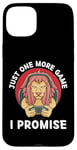 Coque pour iPhone 15 Plus Cute Lion, encore un jeu, je le promets à Lion Lover