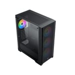 Boitier Moyen Tour E-atx Xigmatek Gaming X Ii Rgb Avec Panneau Vitré