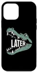 Coque pour iPhone 12 mini Plus tard : Alligator Funny Reptile Style 04