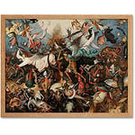 Pieter Bruegel The Elder The Fall Of The Rebel Angels Unframed Wall Art Print Poster Home Decor Premium