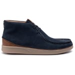 Clarks Oakland Mid Mens Blue Boots - Size UK 10.5