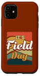 Coque pour iPhone 11 C'est Field Day Retro Vintage FieldTrip School Field Day