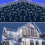 10 meter 400 LED-ljusslinga juldekoration LED-slinga utomhus lågspänning isremsa ljus