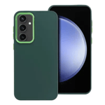 Galaxy S23 FE Mobilskal Frame - Grön - TheMobileStore Galaxy S23 FE tillbehör