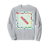 Monopoly Vintage Classic Board Game Color Logo Sweatshirt