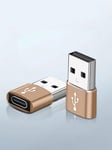 USB 3.1 Type C Female to USB A Male Adapter Converter Charger iPhone 15 Samsung