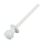 Amig- Locking Bolt for Sliding Windows in Wood or Aluminium Mod. 40 | Suitable for Securing Blinds | Security Closure in Zamak with White Finish | Dimensions: Ø 30 x 152 mm