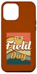 Coque pour iPhone 12 Pro Max C'est Field Day Retro Vintage FieldTrip School Field Day