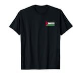 Flag Palestine Free Palestine Flag Arabic Vintage Men Women T-Shirt