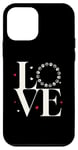 Coque pour iPhone 12 mini Love My Puppy Empreintes de pattes de chien pour la Saint-Valentin