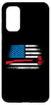 Coque pour Galaxy S20 Tir au pigeon d'argile Drapeau USA Patriotique Skeet Shooter