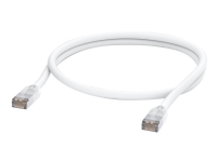 Ubiquiti UniFi - Patch-kabel - RJ-45 (hane) till RJ-45 (hane) - 1 m - 6 mm - STP - CAT 5/5e - formpressad, utomhus, robust - vit