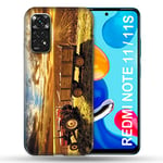 Coque pour Xiaomi Redmi Note 11 / 11S Agriculture Tracteur Color