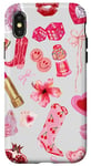 Coque pour iPhone X/XS Preppy Collage Art Rose Summer Cowgirl Floral Coquette