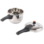 Pressure Cooker Stainless Steel Explosion Proof Multifunctional W/Safety UK