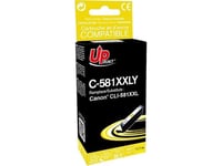 Uprint Uprint Compatible Ink/Ink With Cli-581Y Xxl, Yellow, 11.7Ml, C-581Xxly, Very High Capacity, For Canon Pixma Tr7550, Tr8550, Ts61