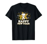 Peanuts - Snoopy and Woodstock Happy New Year Confetti T-Shirt