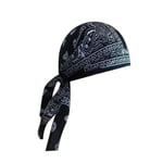 Vuxen herr Paisley mönster motorcykel wrap biker hatt bandana huvudduk skalle mössa