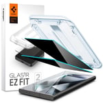 Spigen Samsung Galaxy S24 Ultra Glas.tR EZ Fit Privacy Skjermbeskytter, 2-pakning