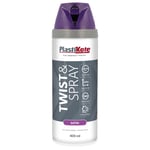 Sprayfärg Plasti-kote T&S Djup Purur Halvblank 400 ml