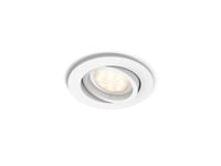 Philips Myliving Innfelt Spot, Innsunket Spotlight, Ikke-Utskiftbare Pærer, 1 Ampuller, Led, 4,5 W, Hvit