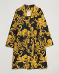 OAS Terry Robe Black Octo