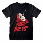 Friday The 13th Unisex Adult Classic Mask T-Shirt - XXL