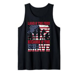 Land of the Free, Because of the Brave Tank Top