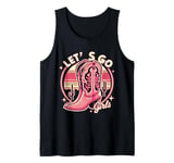 Let's Go Girls Western Cowgirl Tees, Cool Bachelorette Party Tank Top