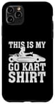 Coque pour iPhone 11 Pro Max Funny Go Kart Racing – Voiture de course Kart Racer