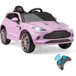 Goplus - Voiture électrique Enfant 12V avec Télécommande 2,4G, Véhicule Jouet avec 2 Modes de Conduite, Vitesse Réglable, Klaxon Sonore, Lumière,