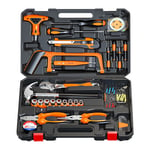 Coffret de Douille Sdlogal Malette à Outils 108 Pièces - Boîte Outils Complète Portable Caisse Outils inclu Kit Tournevis Mini Scie Pinces