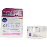 Anti-Age & Anti-rides Nivea  Cellular Filler Crème De Jour Hyaluronique  amp; Folique Spf30