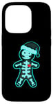 iPhone 14 Pro X-Ray Gingerbread Man Skeleton Christmas Nurse Xray Tech Case