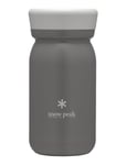 Stainless Vacuum Bottle Milk 350 Ash Grey SNOW PEAK