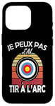 Coque pour iPhone 16 Pro Tir à l'arc archer Arc l'archerie tireur humour 2025