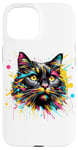 iPhone 15 Splash Art York Chocolate Cat Case