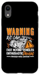 iPhone XR Warning R/C Cars Fast Moving Remote Control RC Model Racing Case