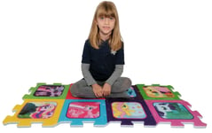 My Little Pony Tapis Puzzle Géant Jeu Enfants Carrelage Chambre, Piscine