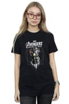 Avengers Infinity War Gauntlet Cotton Boyfriend T-Shirt