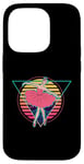 Coque pour iPhone 14 Pro Ballerine rétro futuriste Synthwave Vaporwave Ballet Pop