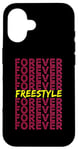 Coque pour iPhone 16 Costume rétro Freestyle Forever années 80 pour concert